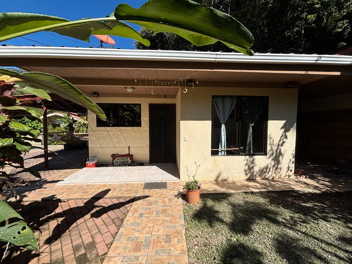 0.16 Acres – 4 Living Units, 7 Bedroom Riverfront Investment Package Near Dominical Beach With Owner Financing!!!