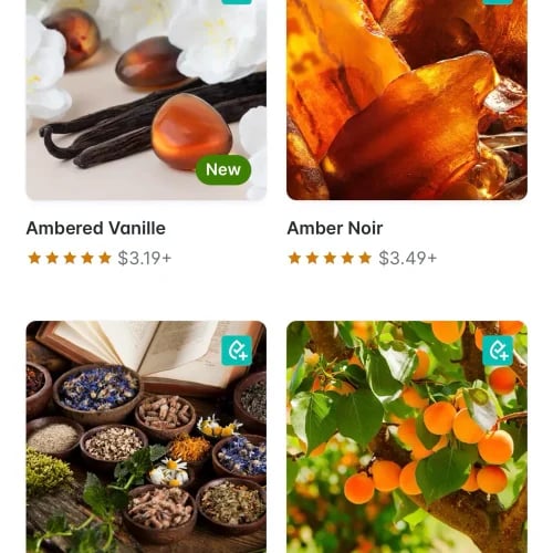 Luxury fragrance oils