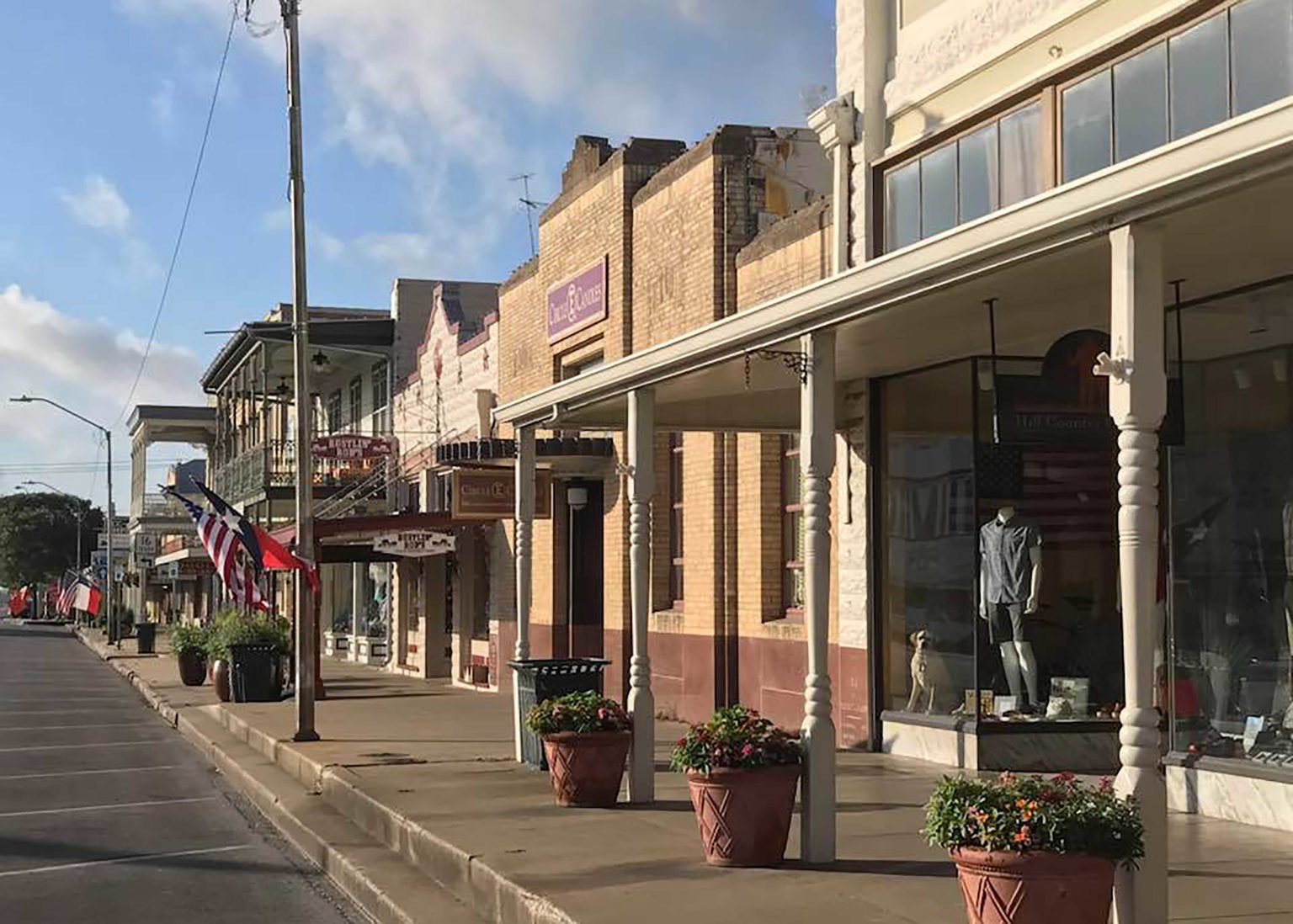 Guest houses with green lawn
