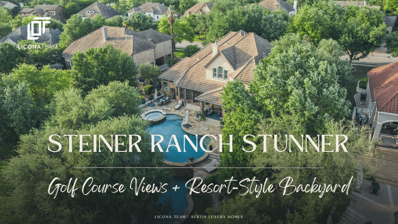 Inside a $1,800,000 Luxury Golf Course Estate in Gated Steiner Ranch Community