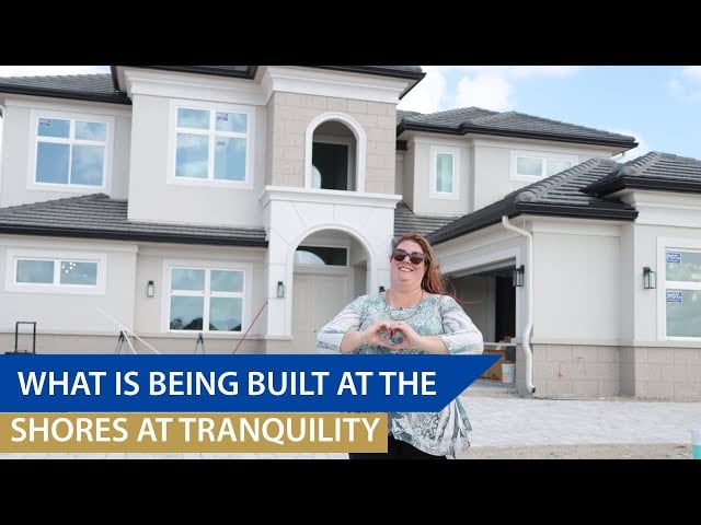 Discover Your Dream Home: New Construction at The Shores at Tranquility, Titusville!