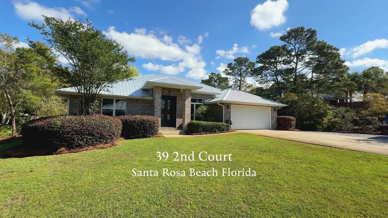 39 2nd Court Home Tour | Santa Rosa Beach FL Real Estate