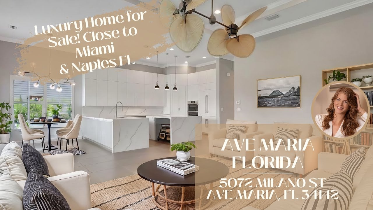 Ave Maria Luxury Home for Sale | Dream Living in Florida!