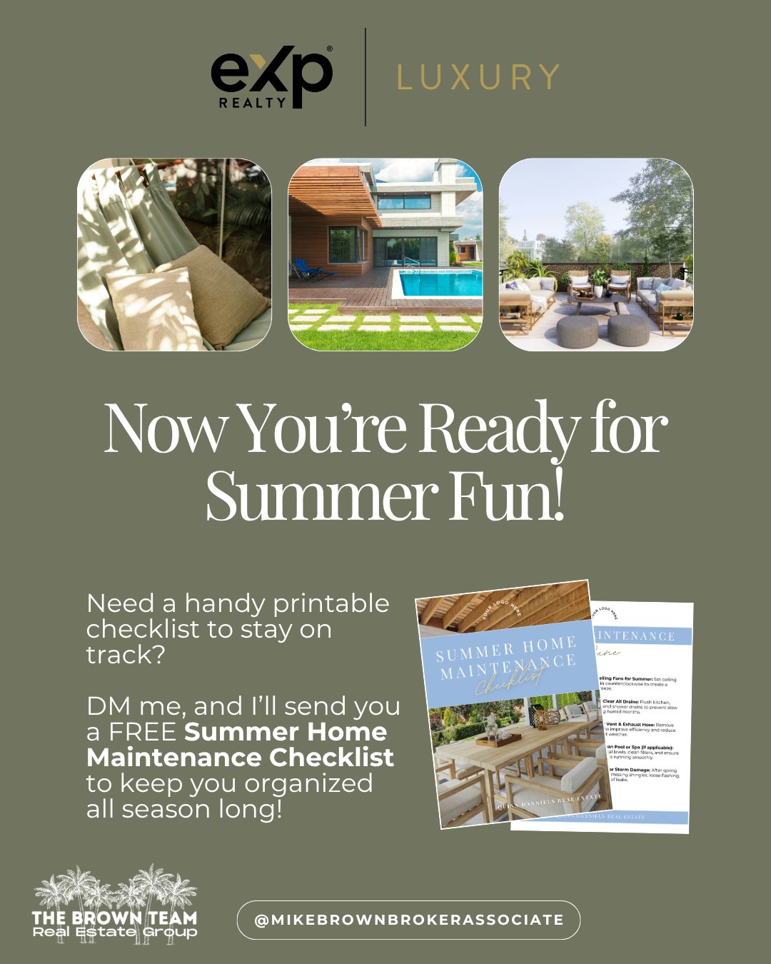 Summer Home Maintenance Checklist