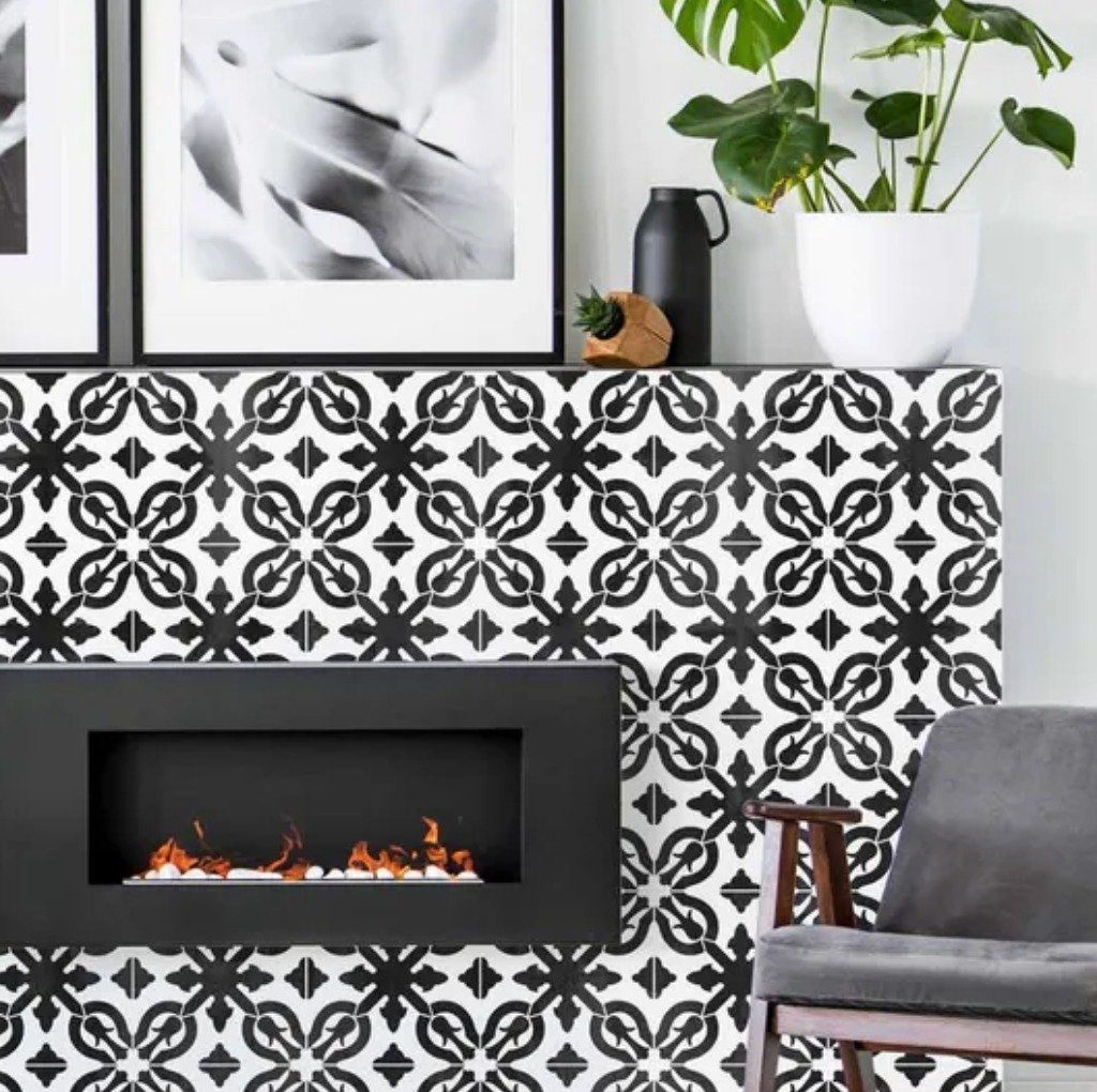 Painted Fireplace With Jolie Paint