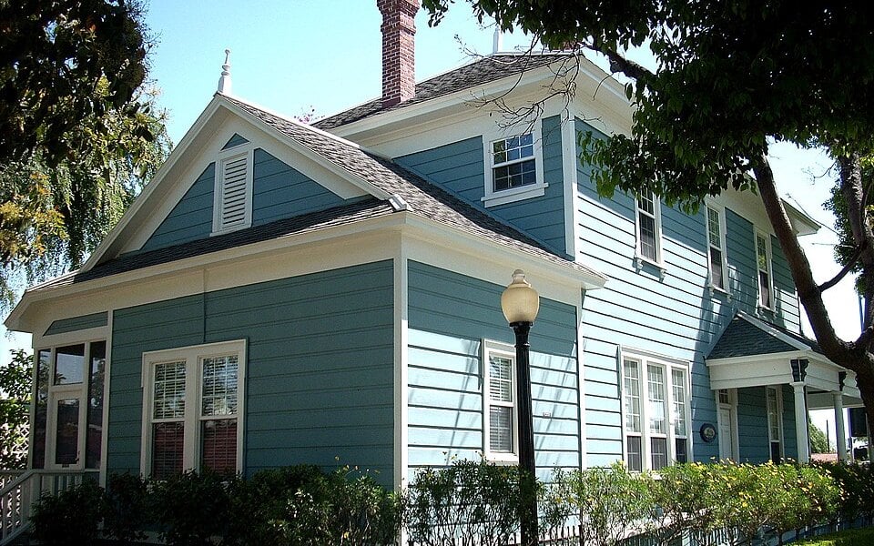 James George Bell House at Gage and Pine avenues in an April 2008 photograph