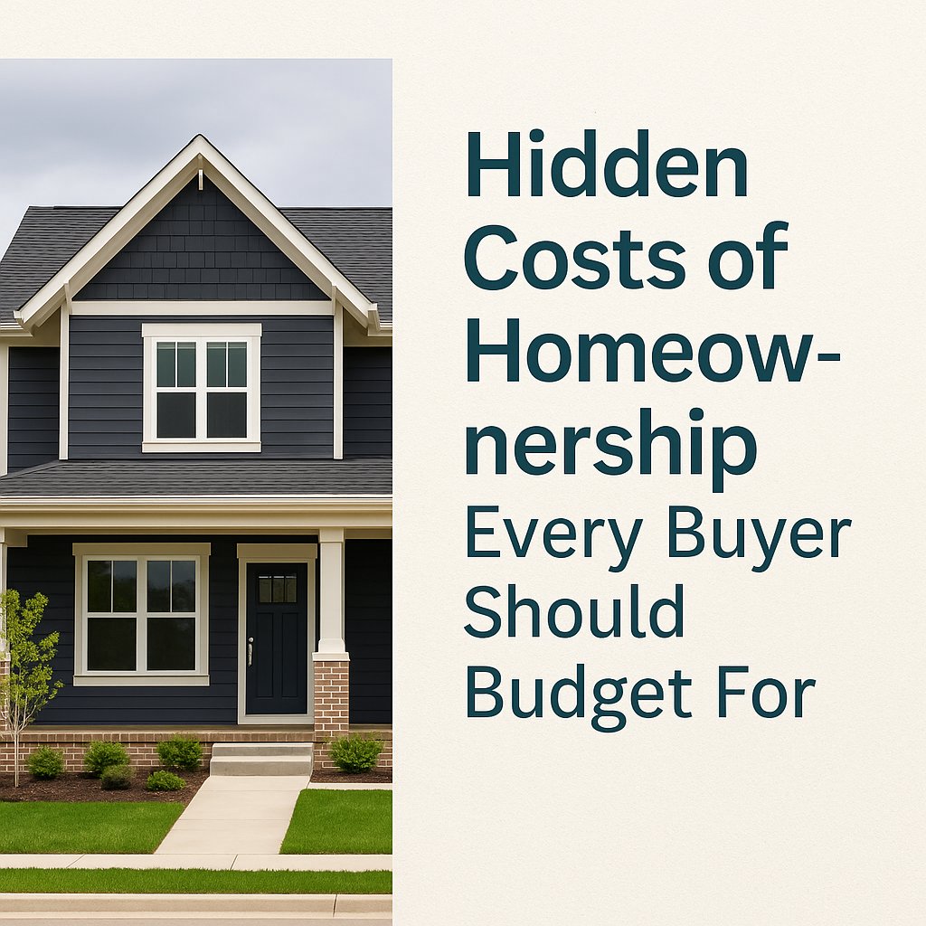 💰 Hidden Costs of Homeownership Every Buyer Should Budget For