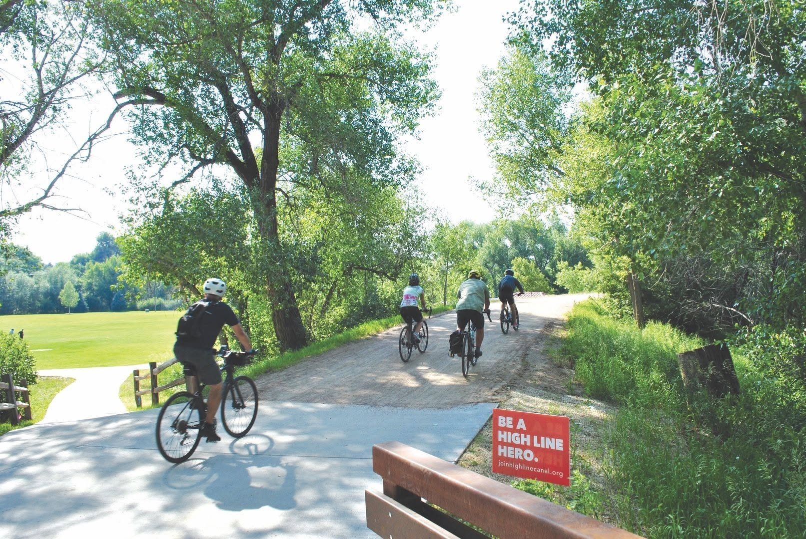 High Line Canal Trail in Littleton, Colorado