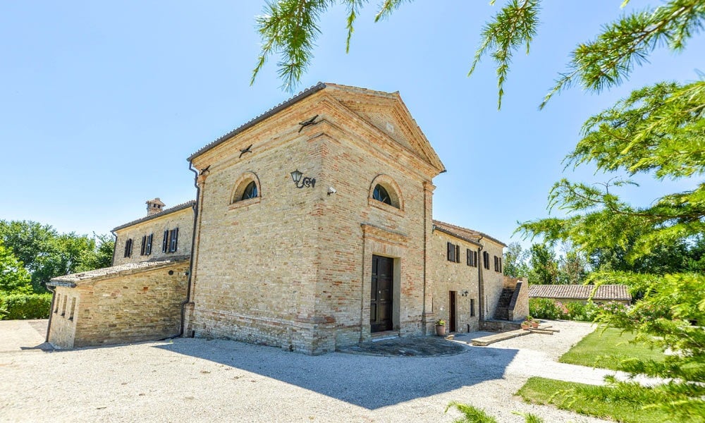 Monastery Near Treia With Golf Course And Pool