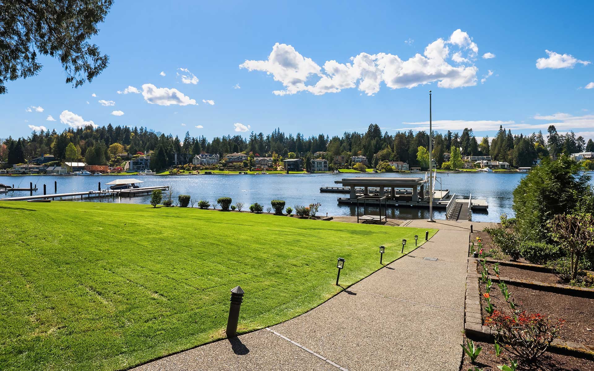 Gated Hunts Point Waterfront Contemporary with a Stunning Olson Kundig Refresh