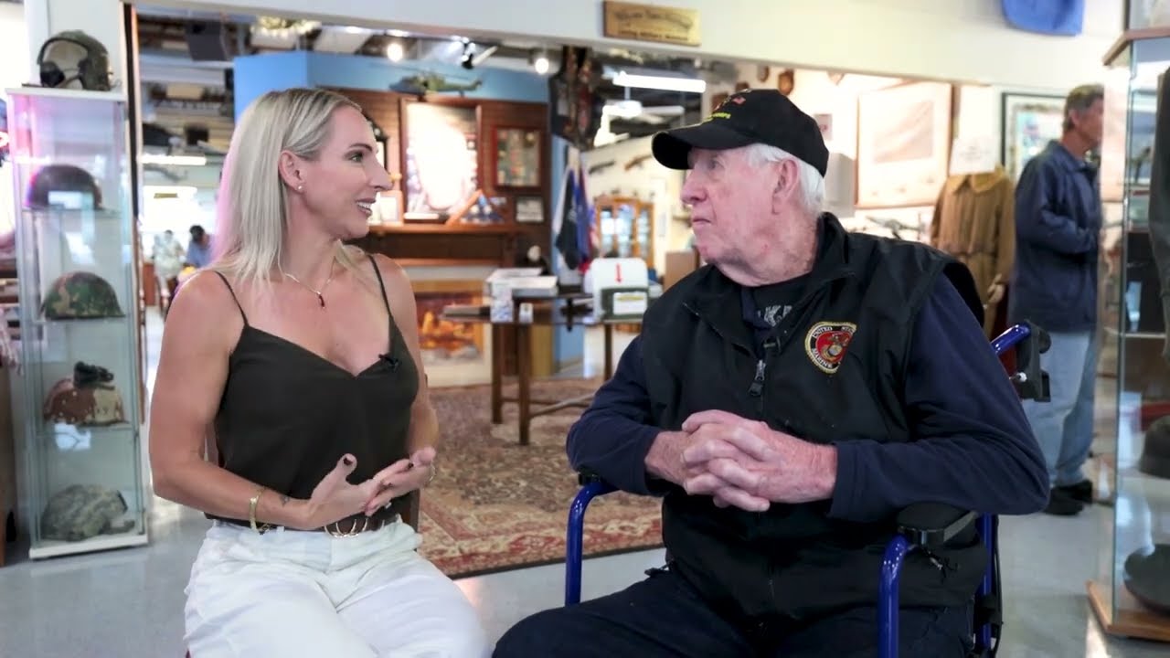 Honoring Veterans at Richard’s Coffee Shop | Barbara Pereira on The American Dream TV Lake Norman NC