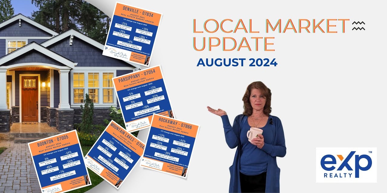 Morris County Life | August Local Market Updates-Rockaway, Denville, Parsippany, Boonton & Mt Lakes