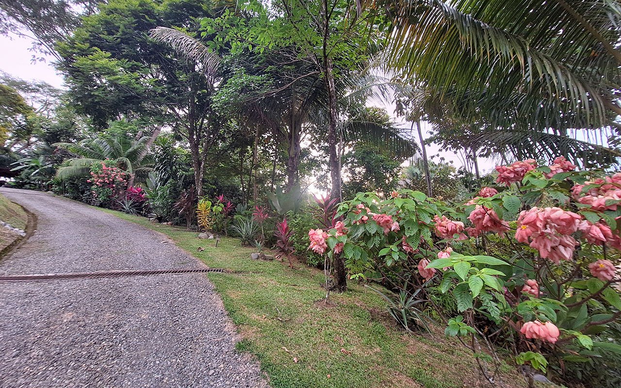 Tropical Getaway with Two Villas and Lush Gardens Near the Heart of Uvita