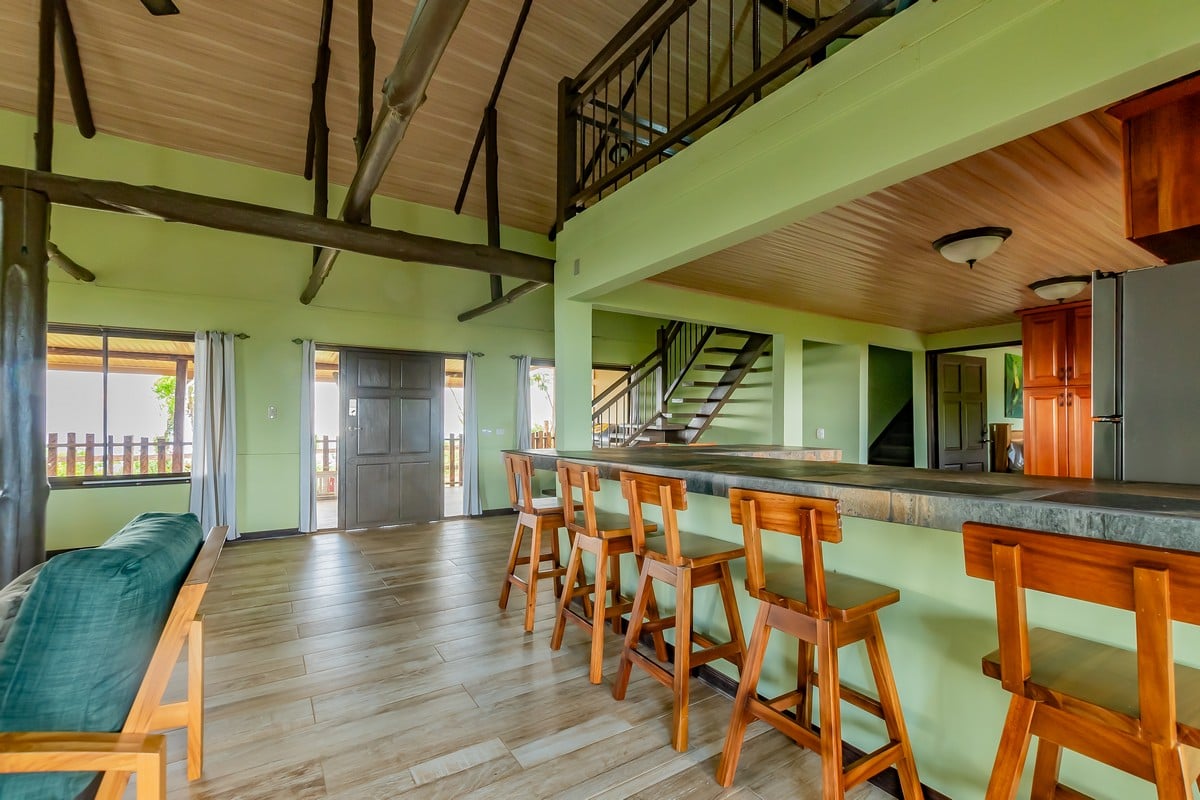 1.8 ACRES – 4 Bedroom Panoramic Ocean & Mountain View Paradise Home Tucked Away in Complete Privacy With Tropical Gardens & Fruit Trees!!!