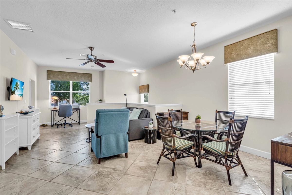 Open concept Design - Living and dining room combo allowing you to never miss an important moment