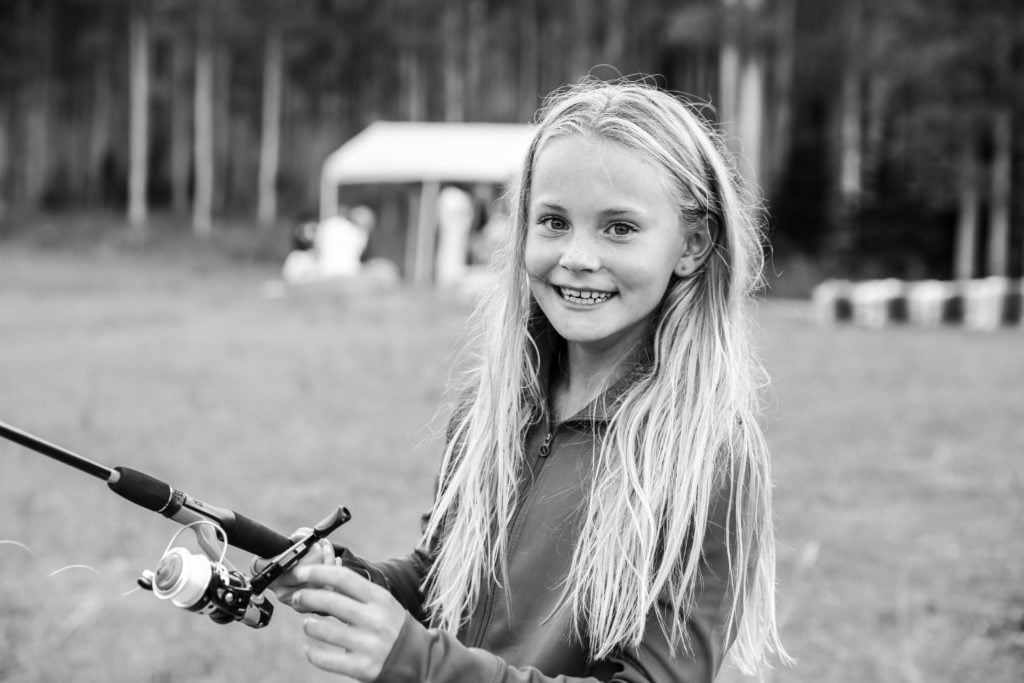 Fishing in The Colony at White Pine Canyon