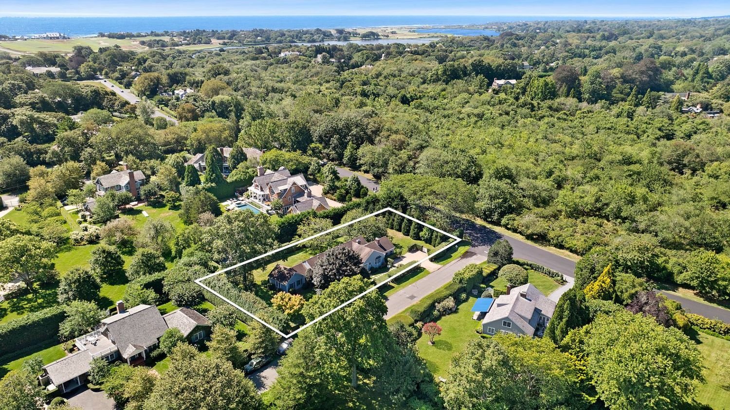 South of the Highway in East Hampton Village