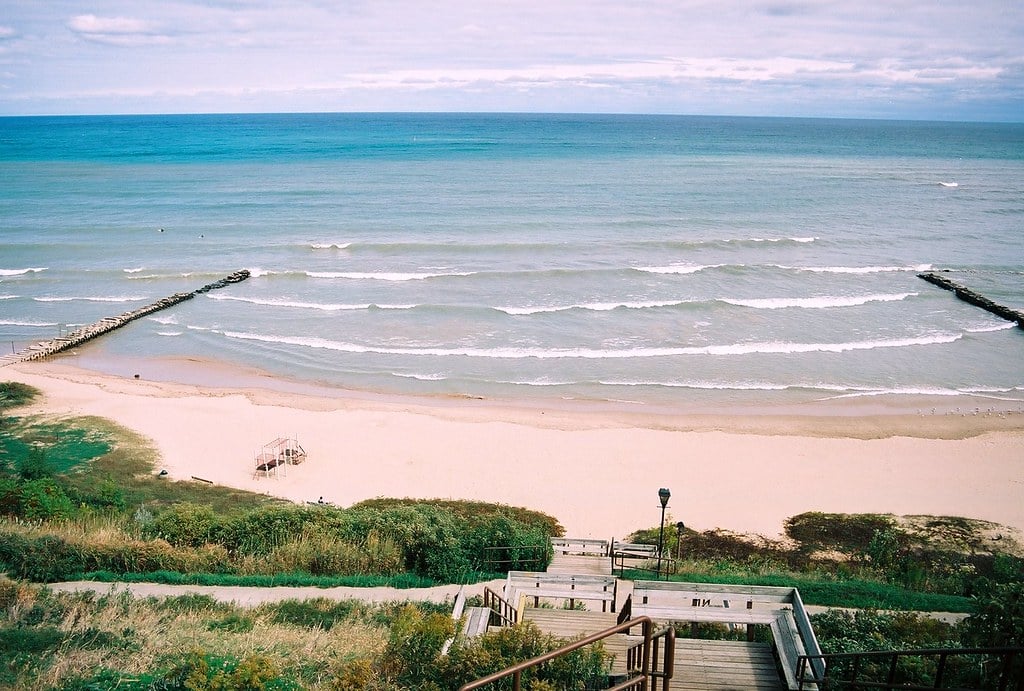 Lake Michigan, Shorewood, Atwater beach