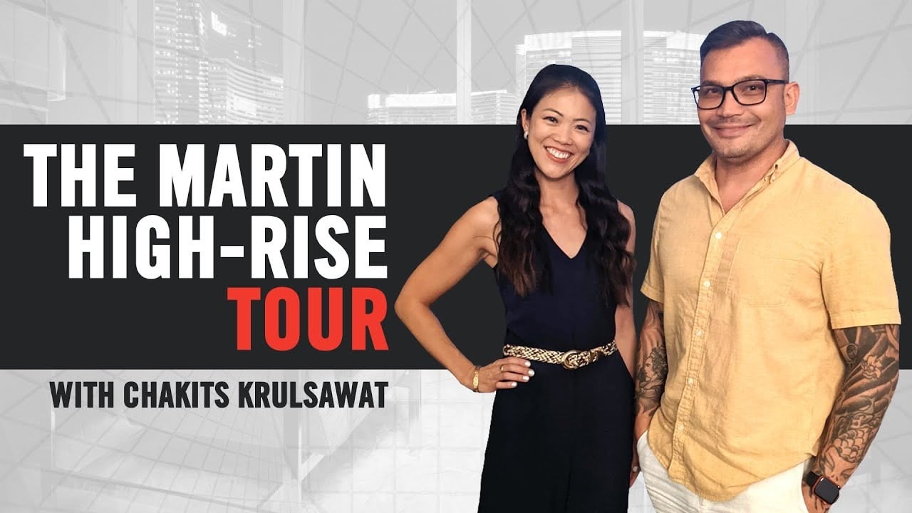 Las Vegas Strip Luxury High-Rise Living at THE MARTIN | Tour with Chakits Krulsawat