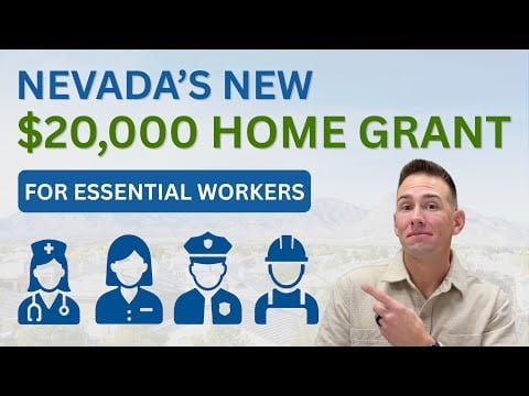  $20,000 Toward a Home in Nevada?! Essential Workers — Don’t Miss This Grant!