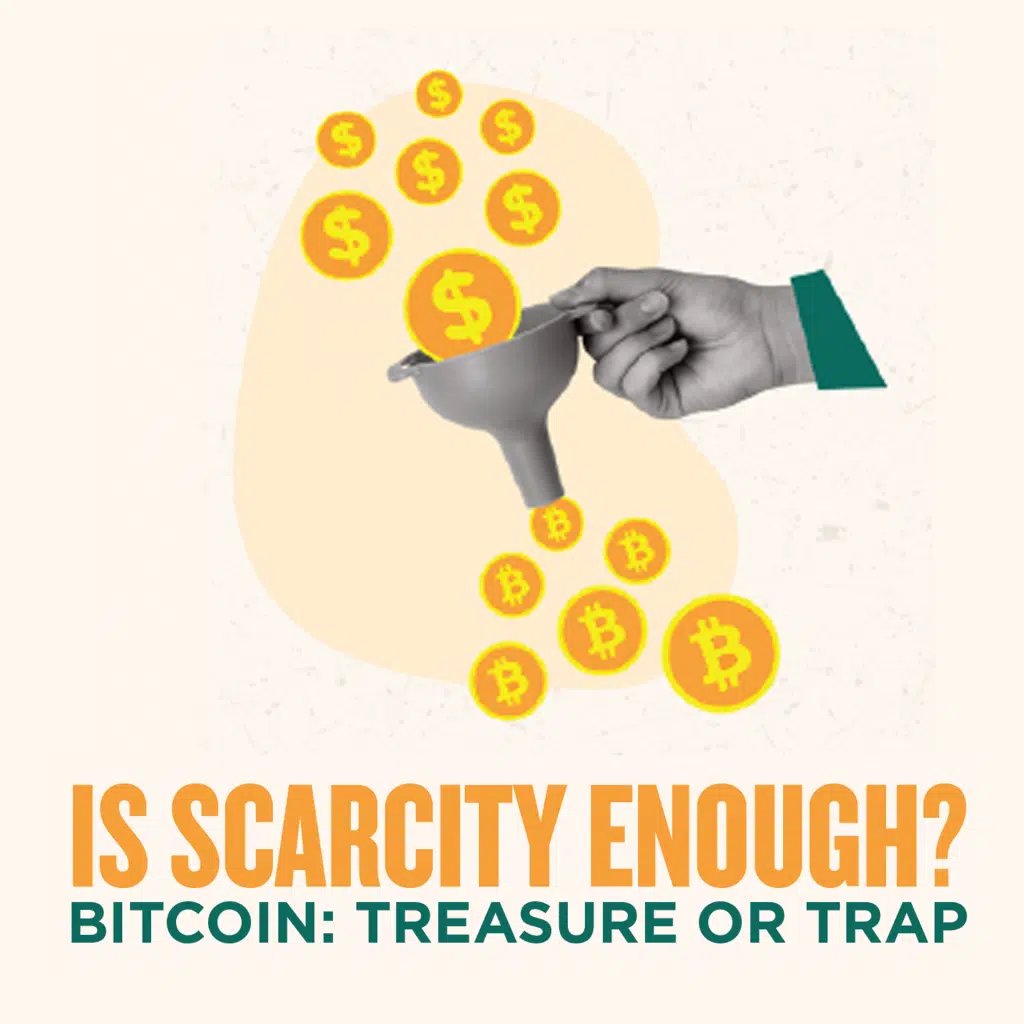 Is Scarcity Enough? Bitcoin: Treasure or Trap
