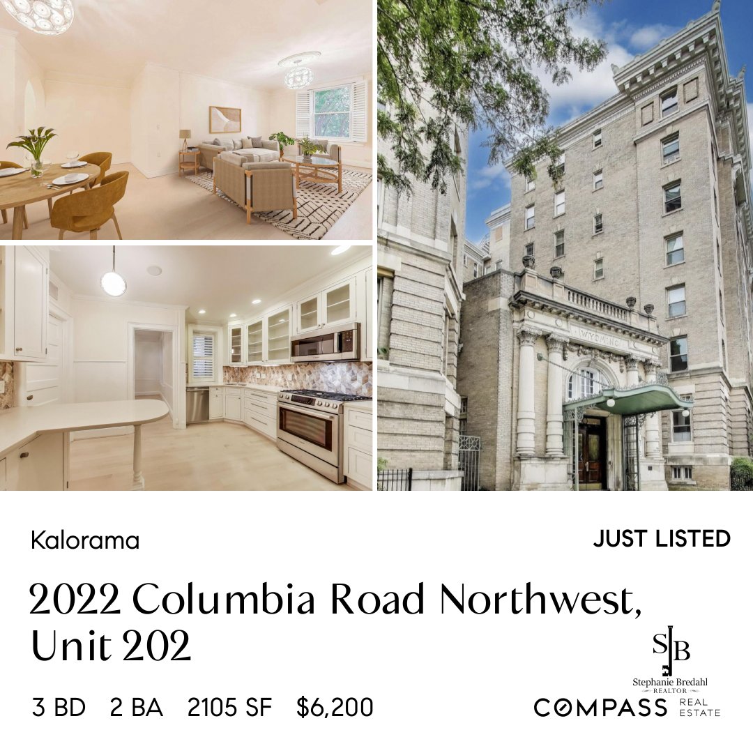 For Rent: 2022 Columbia Road NW, Unit 202 Washington, DC 20009