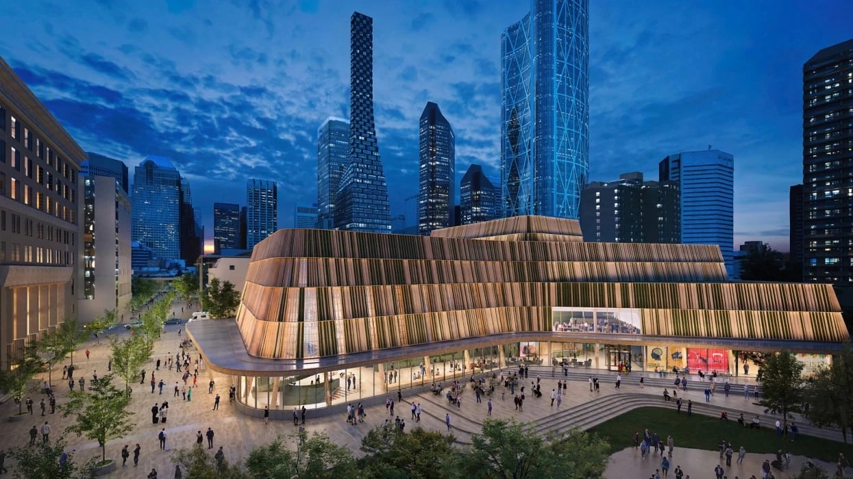 Calgarys New Art Commons Expansion Building  