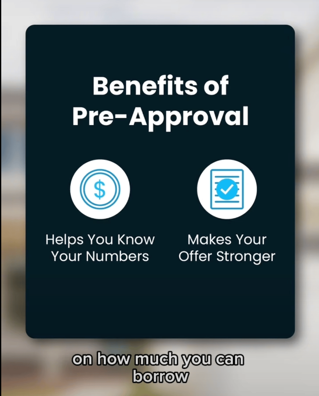 Why Pre-Approval Matters