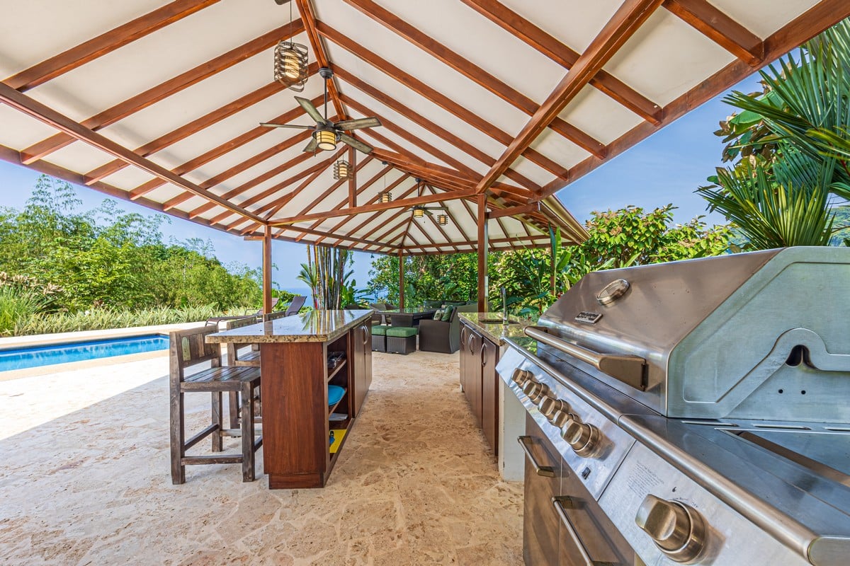 2.07 ACRES – 3 Bedroom Elegant Home With Guest Suite & Sweeping Ocean Views, Secluded & Nestled within Lush Jungle Surroundings!!!