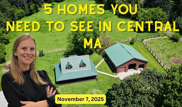 5 Homes You Need to See This Week in Worcester County Massachusetts