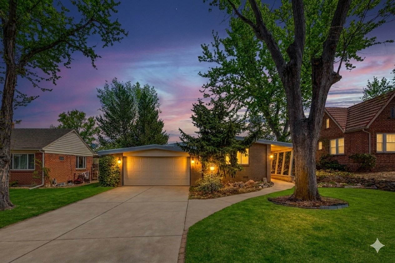Denver Mid-Century Modern with Character + Opportunity | 680 S Canosa Ct