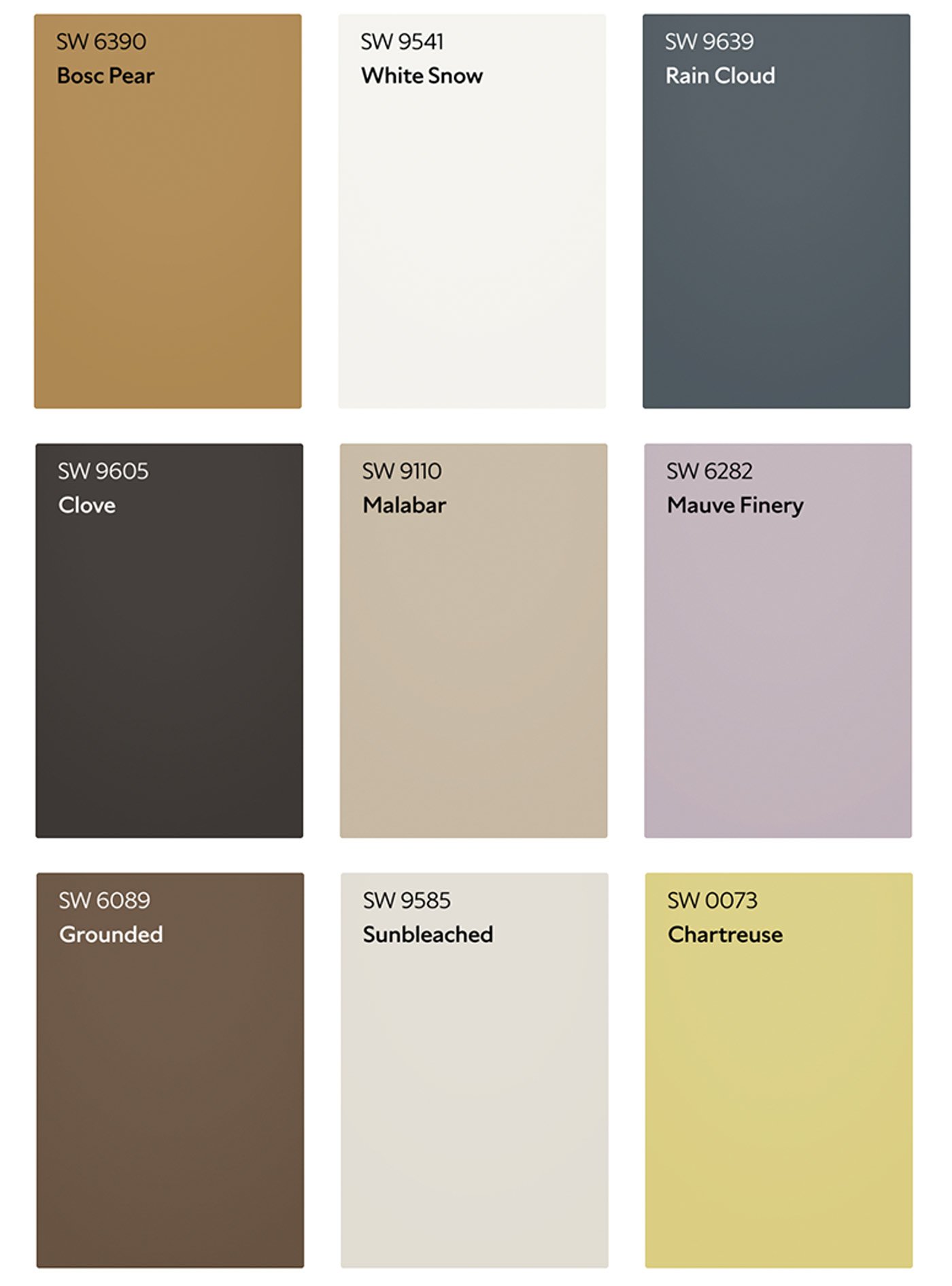 2025 Paint Colors of the Year - Sherwin Williams