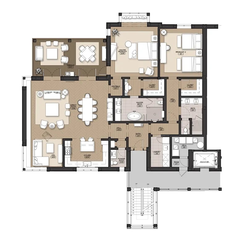 Luxury Condominium Residences Unit A201