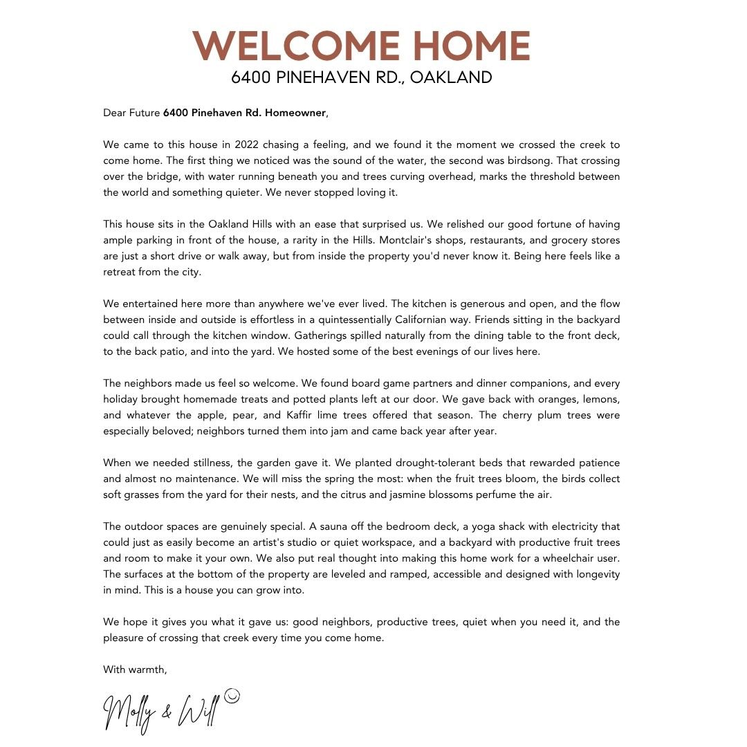 Welcome Home