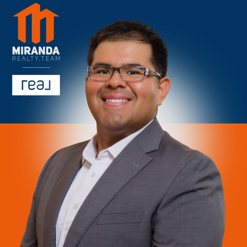 Edson Miranda, Team Leader at Miranda Realty Team and REAL Broker, serving first-time homebuyers in North Texas