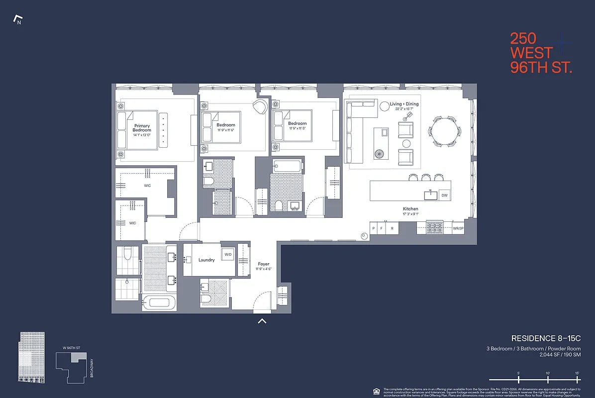 250 West 96th Street Unit:9C