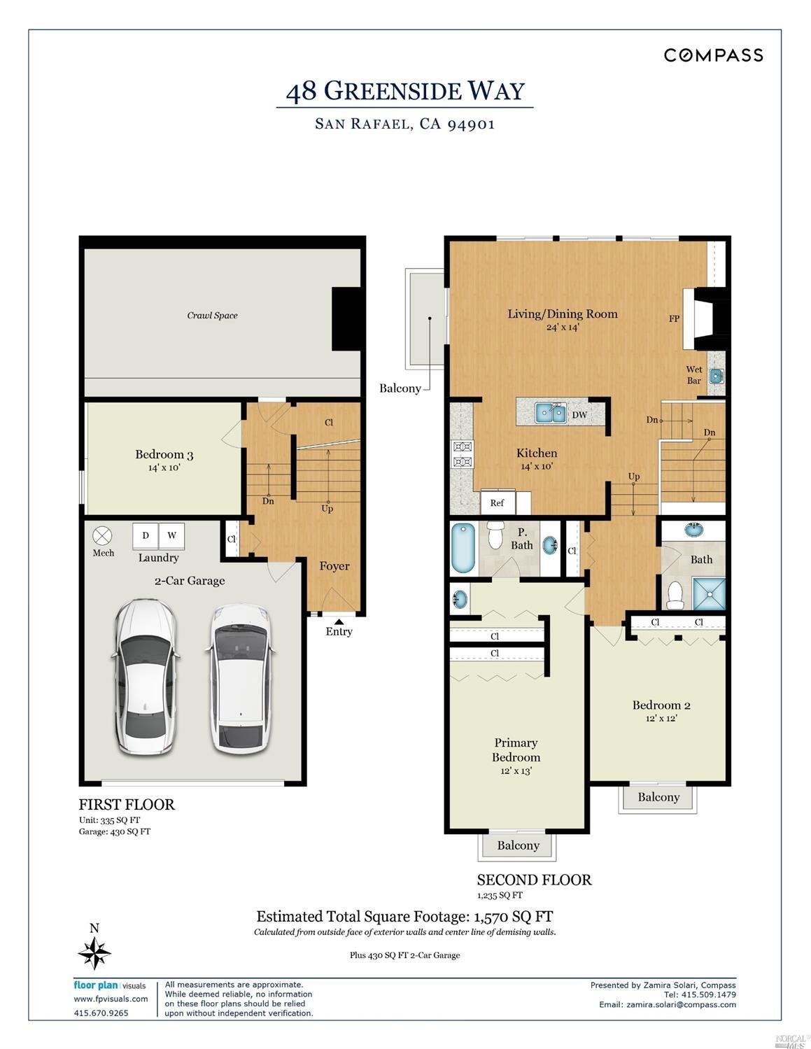 48 Greenside Way, San Rafael