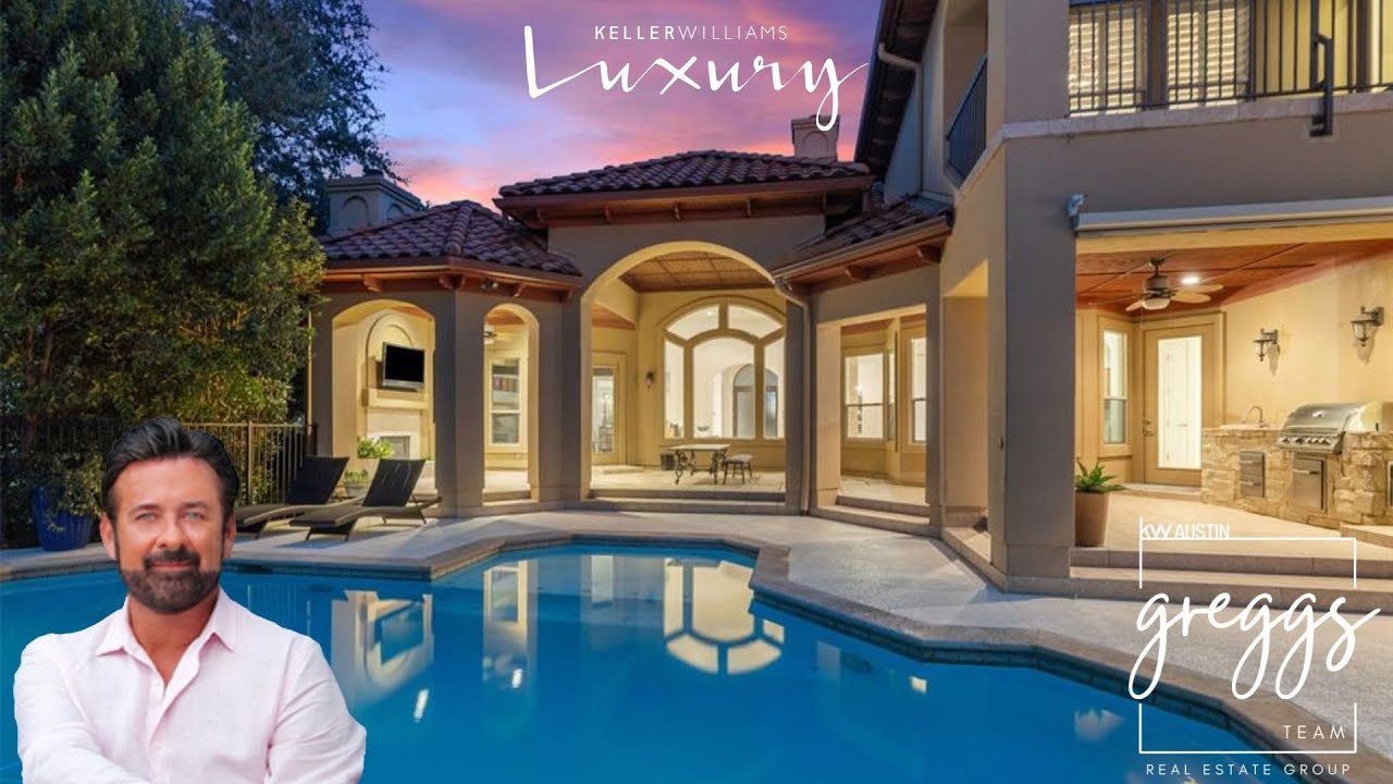 Enjoy the Lakeway lake lifestyle in this luxury home in Lakeway Estates