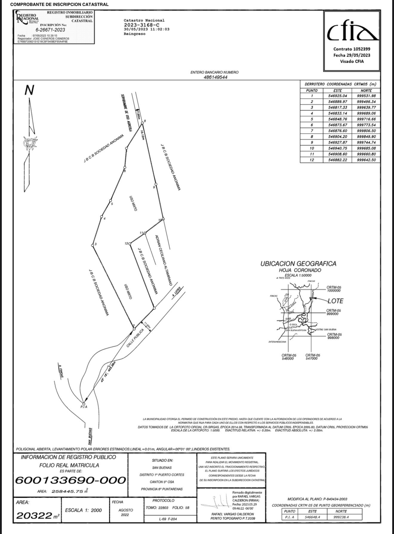 Ocean View Sanctuary in San Buenas – 4.94 Acres of Pastures & Easy Accessaccess