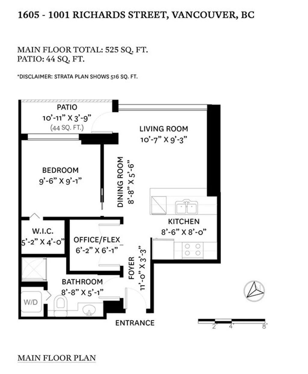 1001 Richards St, #1605