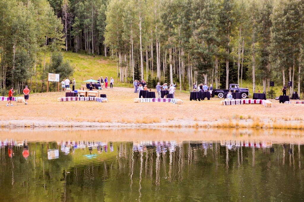 Fishing in The Colony at White Pine Canyon