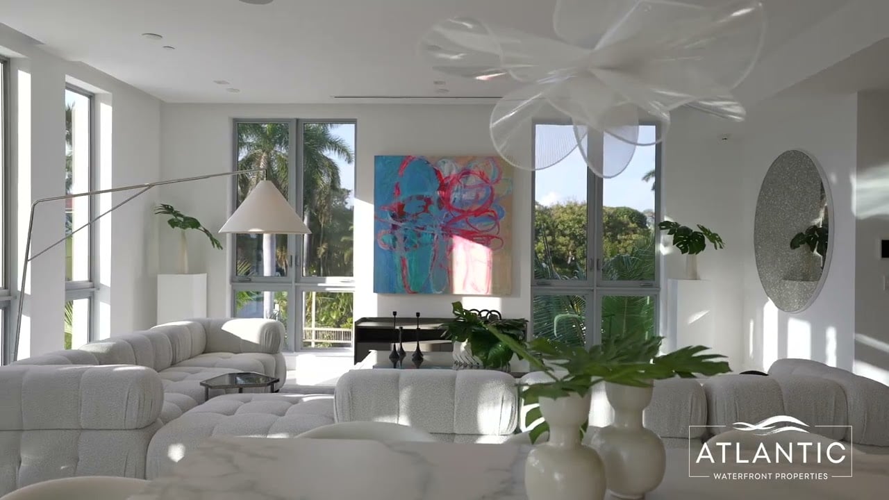 Inside Stunning Modern Luxury $7.5M Home in Delray Beach, FL w/ a 360 Rooftop Deck!