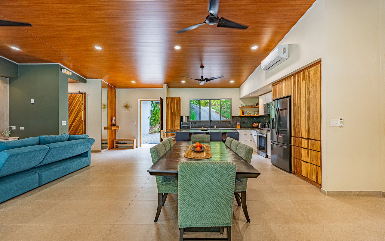 Unique Riverfront Home With Prime Location in Uvita