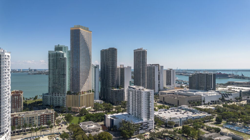 Edge House Miami Completes Foundation Pour, Begins Vertical Construction