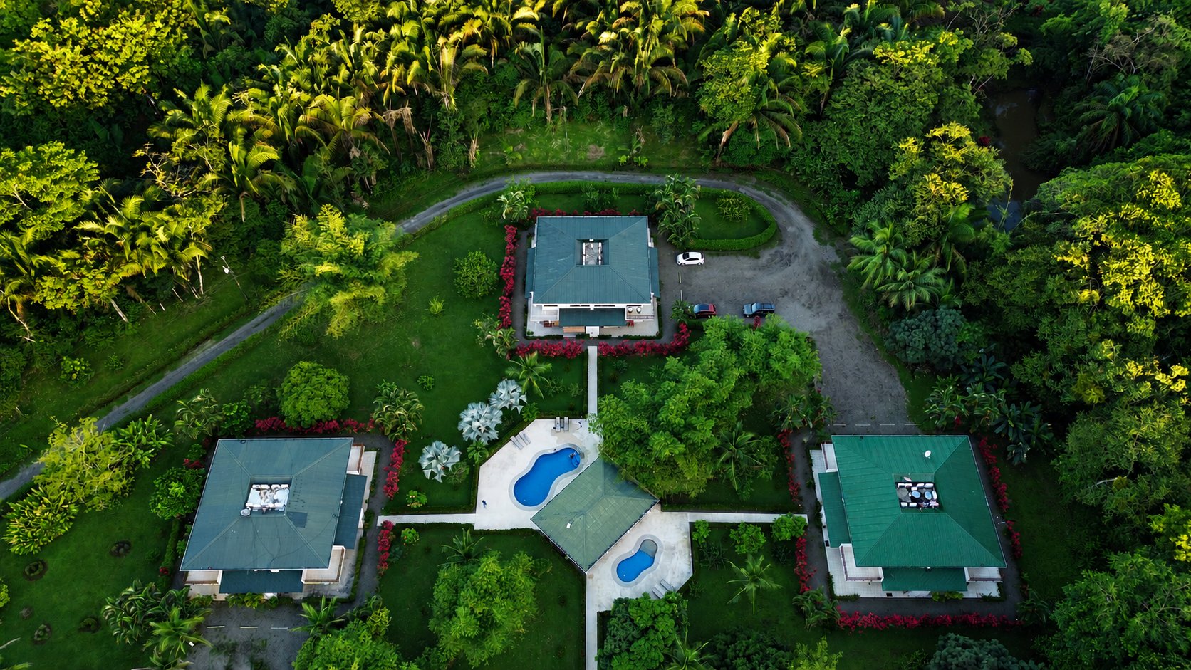 Remodeled Beach-Style Villa with Lush Jungle Setting