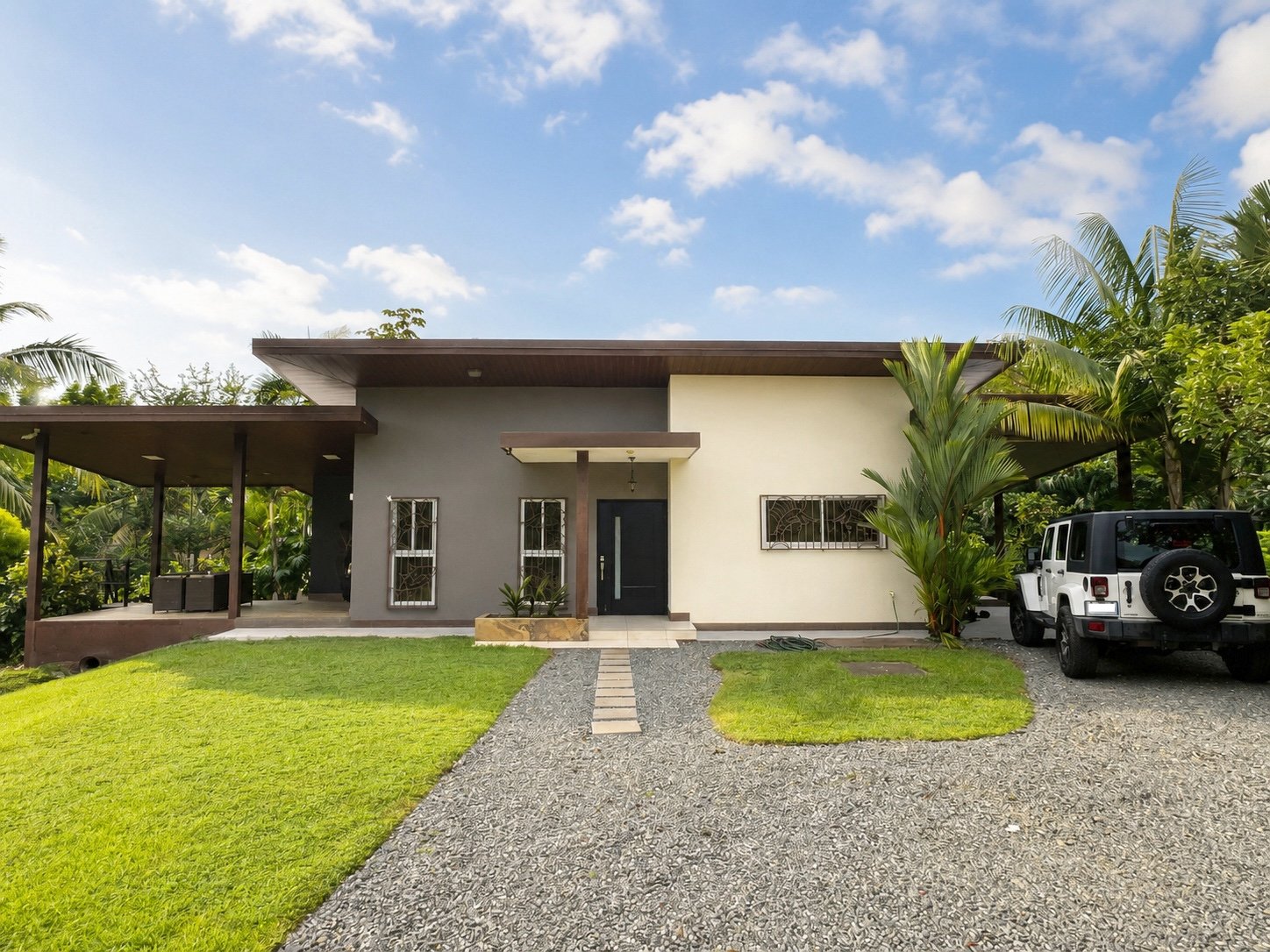 Private Single-Level Home on 1.25 Gated Acres with Fruit Trees