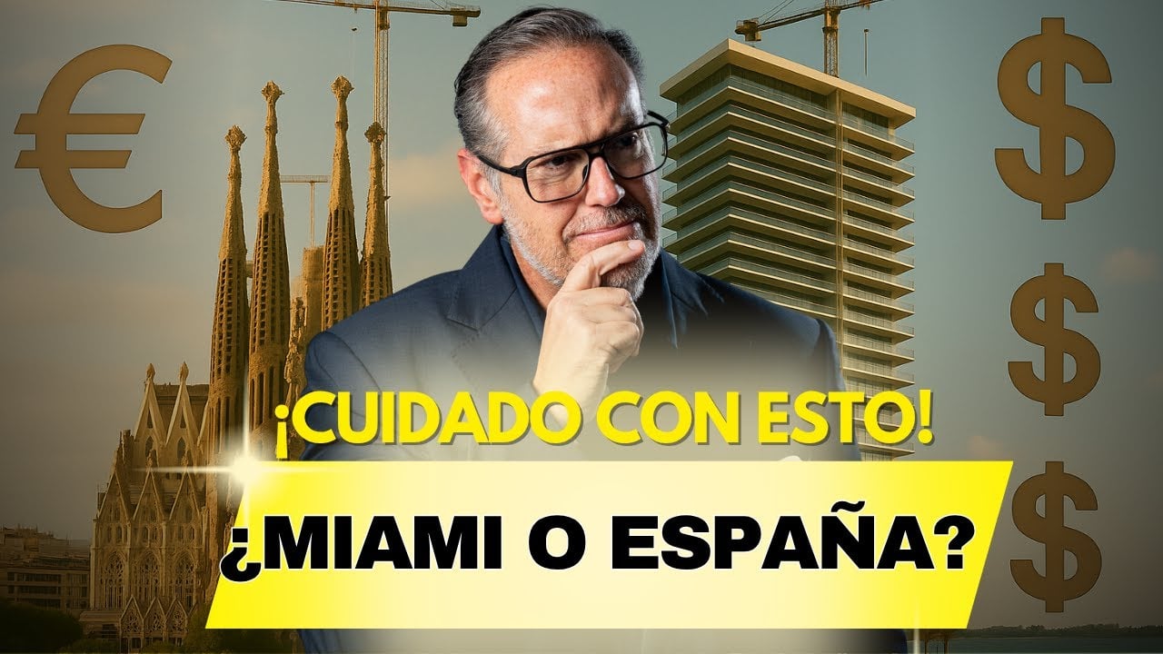 ¿España o Florida? La VERDAD incómoda sobre invertir en bienes raíces en 2025