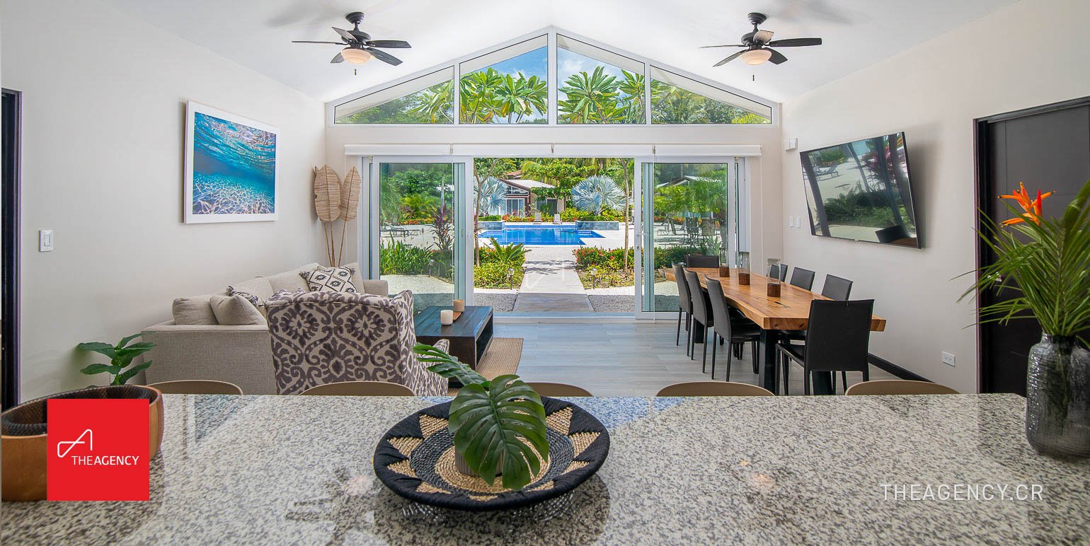 The Point 18 | Contemporary 4BR Villa Steps from the Beach in Gated Playa Avellanas Community