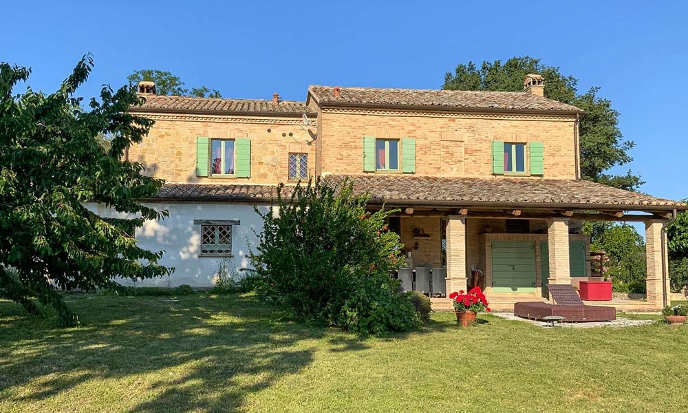 Gorgeous Stone Farmhouse In the Marche Hills