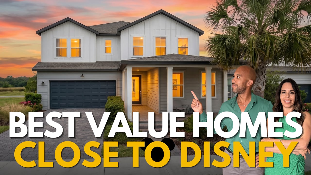 Inside New Florida Homes For Sale 15 minutes From Disney! You NEED to See This Community!